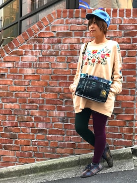 ちーちゃんさん（レディース・160cm）の冬コーディネート