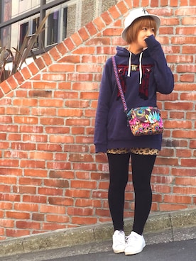 ちーちゃんさん（レディース・160cm）の冬コーディネート