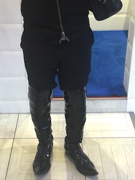 「Buffalo Bobs（バッファローボブズ）のアイテム（スラックス）」を使った、T,Kさん（メンズ・164cm）の冬コーディネート