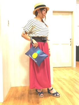 *Yui*さん（レディース・151cm）の夏コーディネート