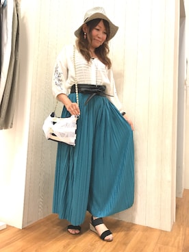 *Yui*さん（レディース・151cm）の夏コーディネート