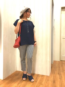 *Yui*さん（レディース・151cm）の夏コーディネート