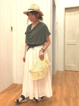 *Yui*さん(レディース・151cm)の夏コーディネート