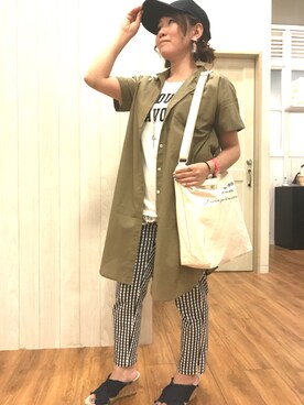 *Yui*さん（レディース・151cm）の夏コーディネート