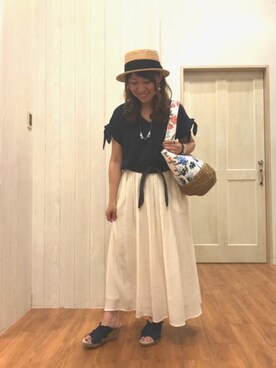 *Yui*さん(レディース・151cm)の夏コーディネート