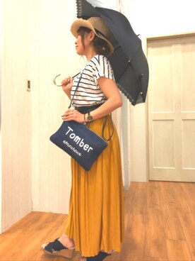 *Yui*さん(レディース・151cm)の夏コーディネート