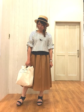 *Yui*さん（レディース・151cm）の夏コーディネート