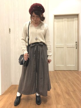 *Yui*さん（レディース・151cm）の秋コーディネート