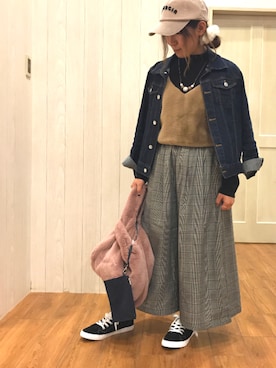 *Yui*さん(レディース・151cm)の秋コーディネート