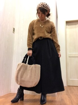 *Yui*さん(レディース・151cm)の冬コーディネート