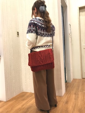 *Yui*さん（レディース・151cm）の冬コーディネート