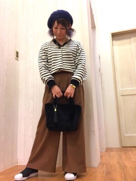 *Yui*さん（レディース・151cm）の冬コーディネート