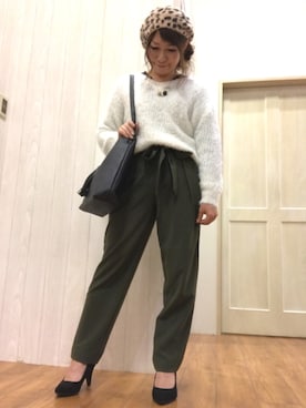 *Yui*さん（レディース・151cm）の冬コーディネート