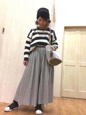 *Yui*さん（レディース・151cm）の冬コーディネート