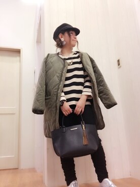 *Yui*さん（レディース・151cm）の冬コーディネート