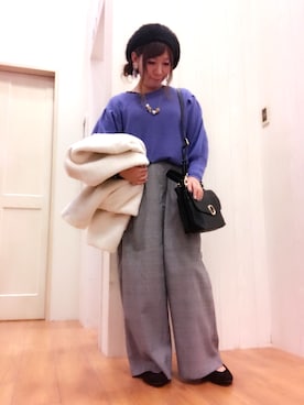 *Yui*さん（レディース・151cm）の冬コーディネート