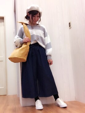 *Yui*さん（レディース・151cm）の冬コーディネート