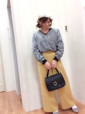 *Yui*さん（レディース・151cm）の冬コーディネート