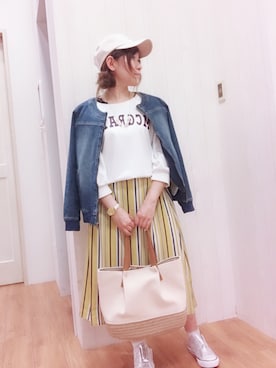 *Yui*さん（レディース・151cm）の春コーディネート