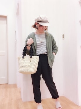 *Yui*さん(レディース・151cm)の春コーディネート