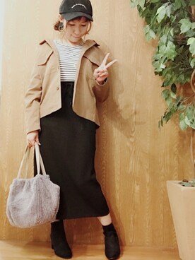 *Yui*さん（レディース・151cm）の秋コーディネート