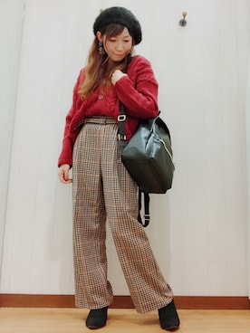 *Yui*さん(レディース・151cm)の秋コーディネート
