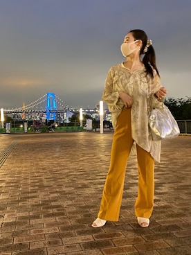 YURIAさん(レディース・160cm)の夏コーディネート