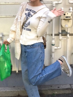 五十鈴さん（レディース・158cm）の秋コーディネート