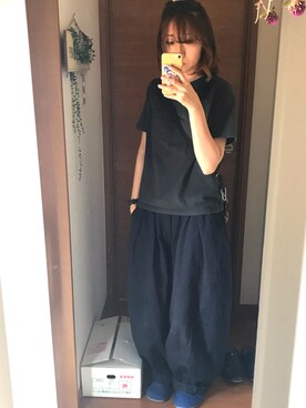 「ミニマリストのワードローブ」｜zoo @minimalさん（レディース・158cm）の夏コーディネート