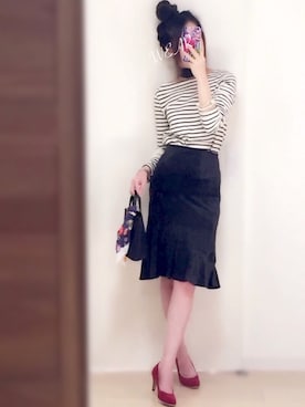 𓎤 ヨコ𓅹さん(レディース・157cm)の冬コーディネート