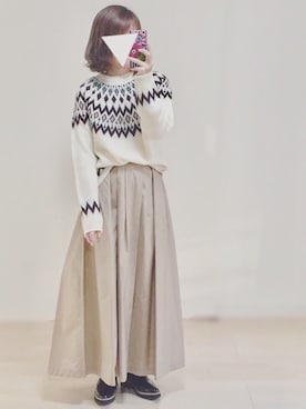 「H&M（エイチ・アンド・エム）のアイテム（ドレスシューズ）」を使った、𓎤 ﾖｺ𓅹さん（レディース・157cm）の秋コーディネート
