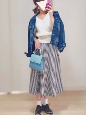 「H&M（エイチ・アンド・エム）のアイテム（ドレスシューズ）」を使った、𓎤 ﾖｺ𓅹さん（レディース・157cm）の冬コーディネート