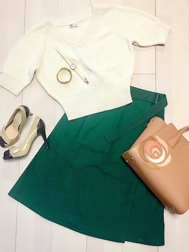 𓎤 ﾖｺ𓅹さん（レディース・157cm）の春コーディネート