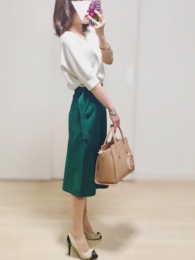 𓎤 ﾖｺ𓅹さん（レディース・157cm）の春コーディネート