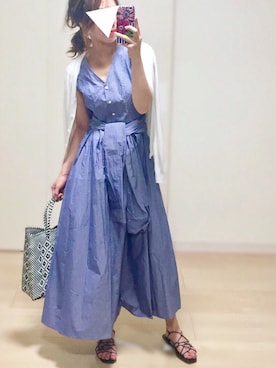 𓎤 ﾖｺ𓅹さん（レディース・157cm）の春コーディネート