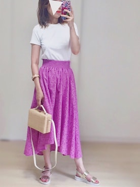 𓎤 ヨコ𓅹さん(レディース・157cm)の夏コーディネート