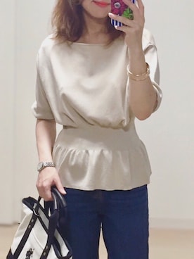 𓎤 ﾖｺ𓅹さん（レディース・157cm）の夏コーディネート