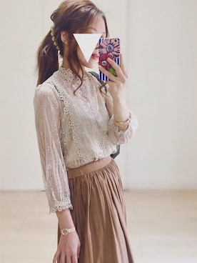 𓎤 ﾖｺ𓅹さん（レディース・156cm）の春コーディネート