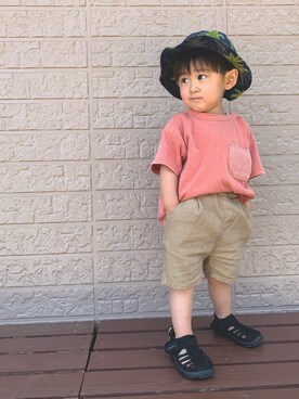 SORAさん（キッズ・80cm）の夏コーディネート