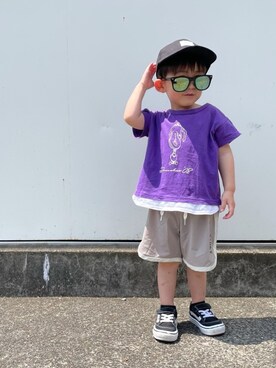 SORAさん（キッズ・90cm）の夏コーディネート