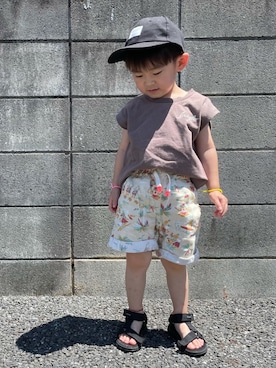 SORAさん（キッズ・90cm）の夏コーディネート
