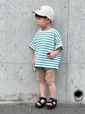 SORAさん（キッズ・90cm）の夏コーディネート