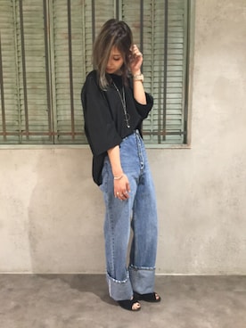 sayaさん（レディース・157cm）の夏コーディネート