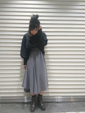 sayaさん（レディース・157cm）の冬コーディネート