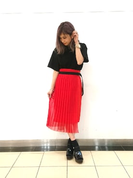 sayaさん（レディース・157cm）の夏コーディネート