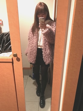 Hitomiさん（レディース・159cm）の冬コーディネート