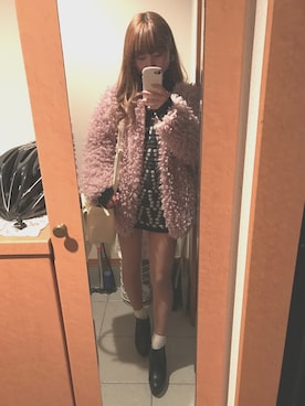 Hitomiさん（レディース・159cm）の冬コーディネート