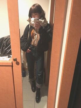 Hitomiさん（レディース・159cm）の冬コーディネート