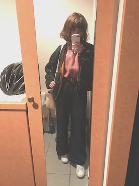 Hitomiさん（レディース・159cm）の冬コーディネート