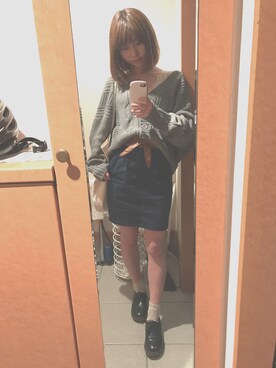 「レースタンク」｜Hitomiさん（レディース・159cm）の春コーディネート